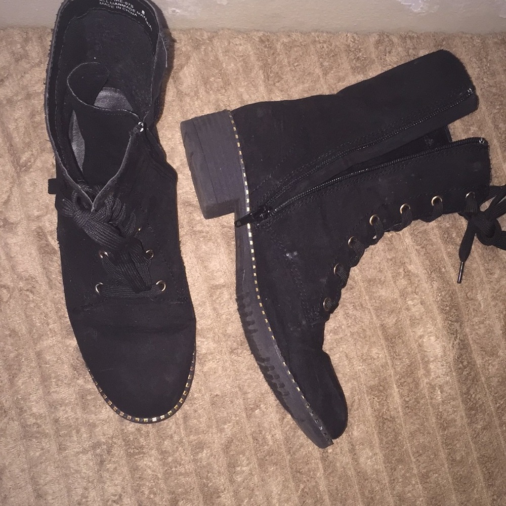 Black boots